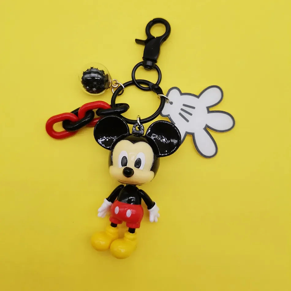 DZNY Glossy Chained Charm Keychains