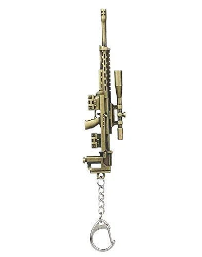 MP39 PUBG Battleground Metal Gun Keychain