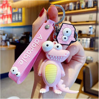 Jaw-some Jingle Crocodile Keychain