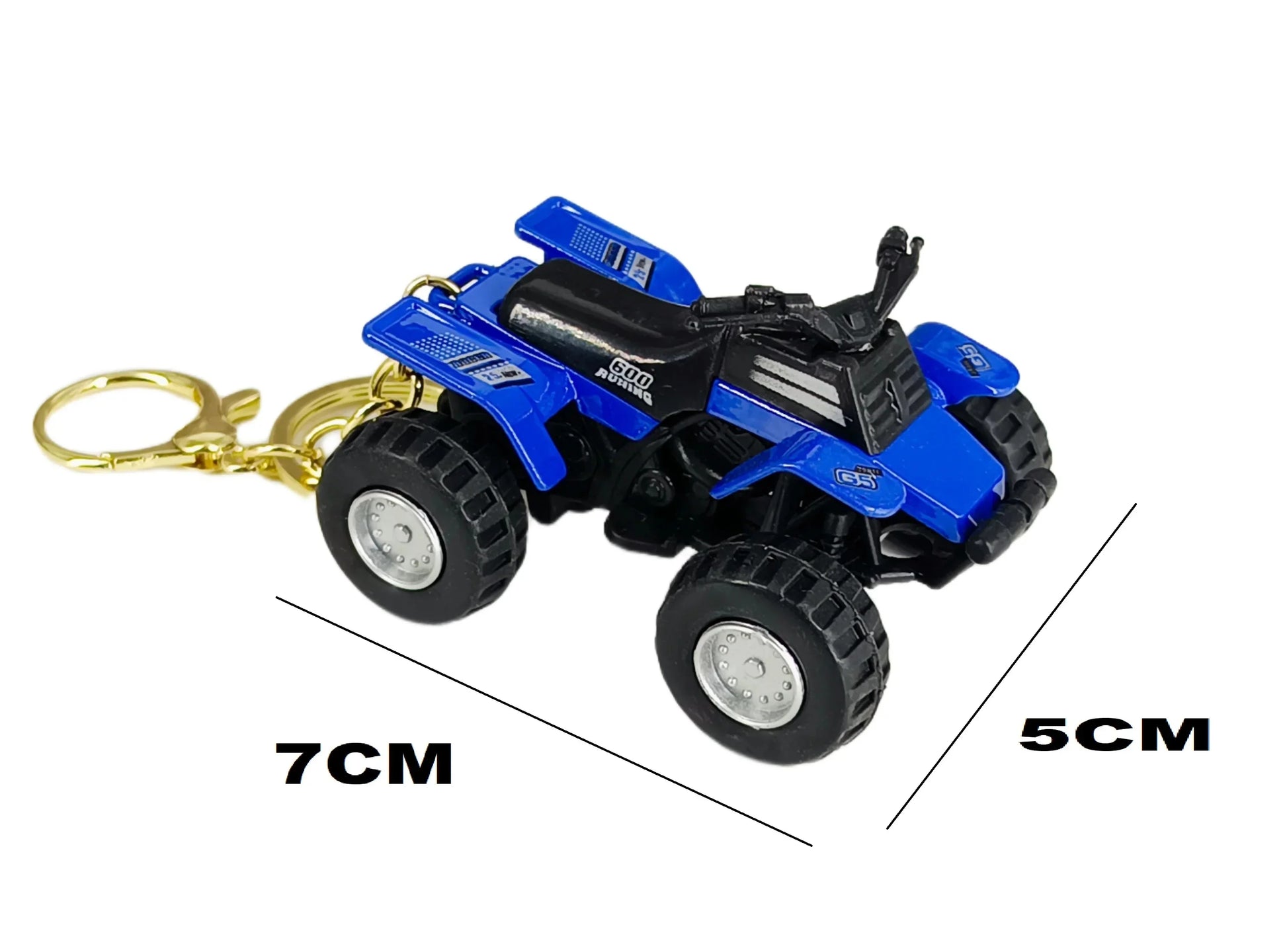 Thrilling Mini Quad Bike Keychain
