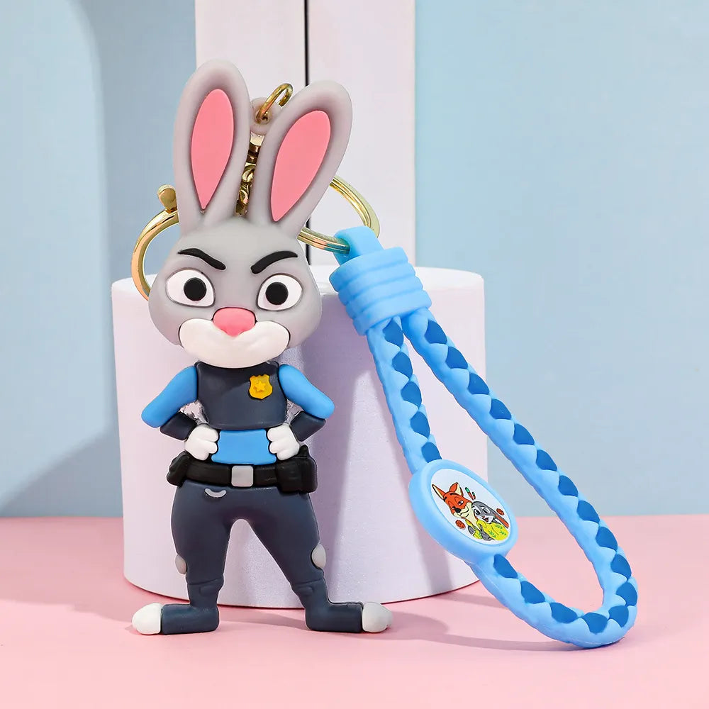 Zootopia Rabbit Keychain Zootopia Friendship Series Keychain