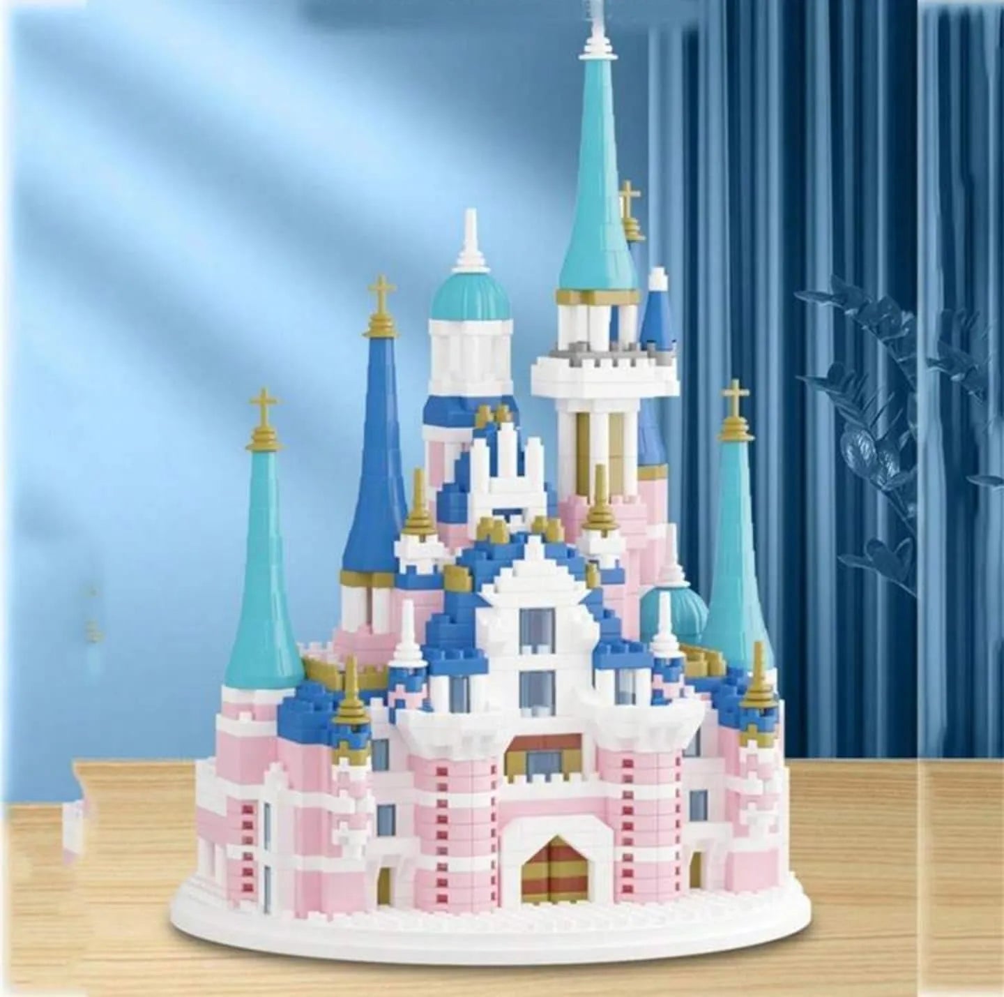 DZNY Dream Castle Building Blocks (1300+ Pcs)