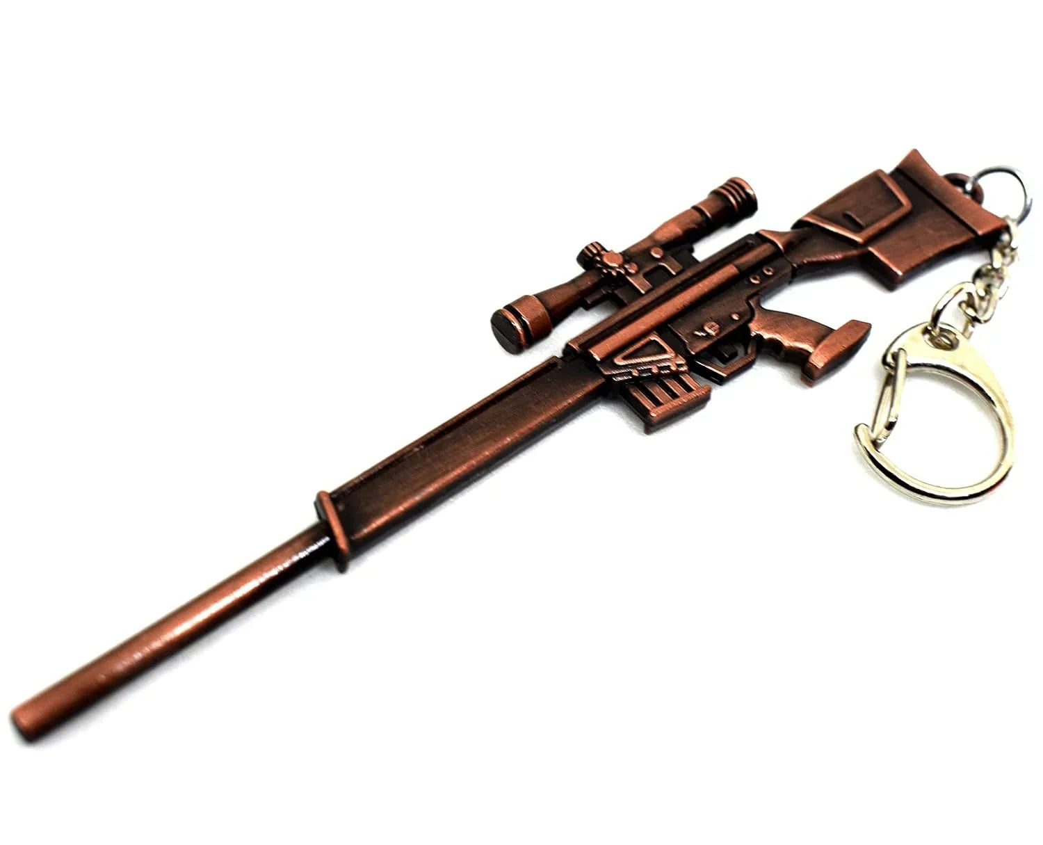 MP39 PUBG Battleground Metal Gun Keychain