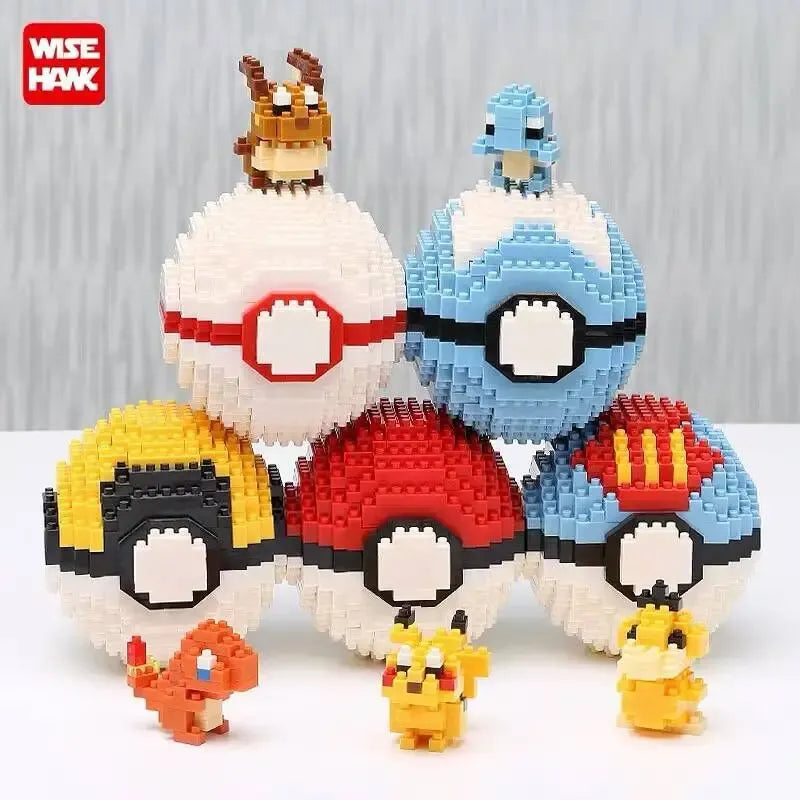 Pokemon Pet Elves Micro Building Blocks