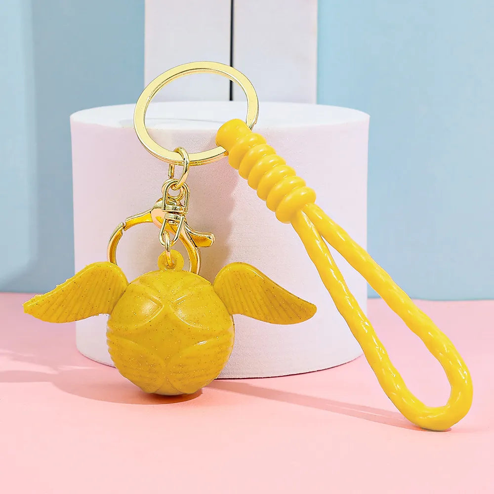 Golden Snitch Seeker's Silicone Keychain