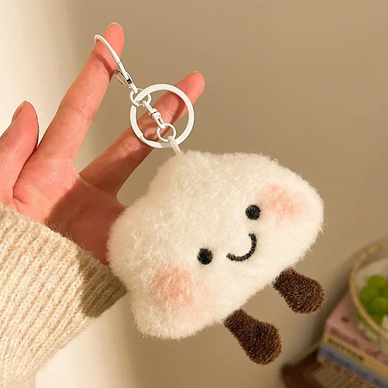Soft Cloud Plush Keychain