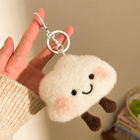 Soft Cloud Plush Keychain