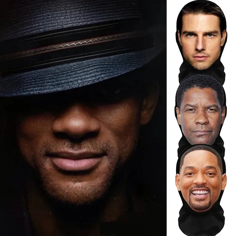 3D Printed Celebrity Full Face Mask