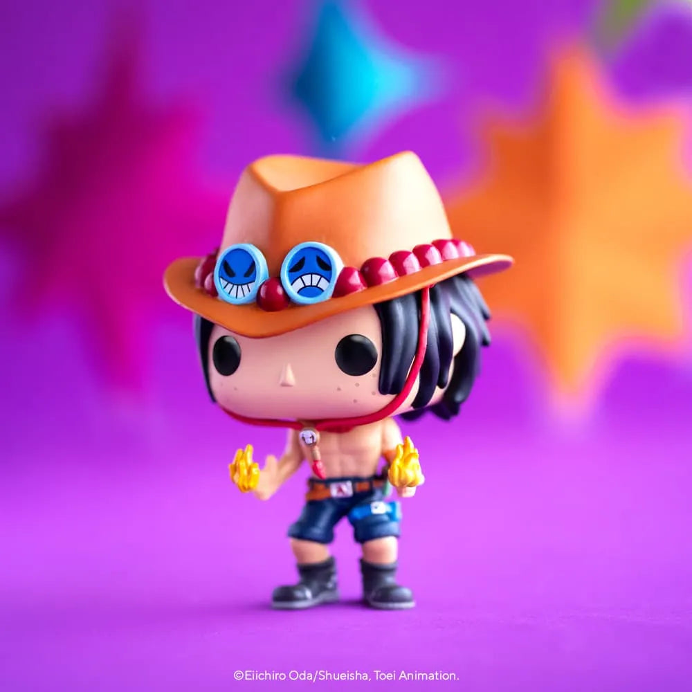 Funko Pop Portgas D. Ace Keychain