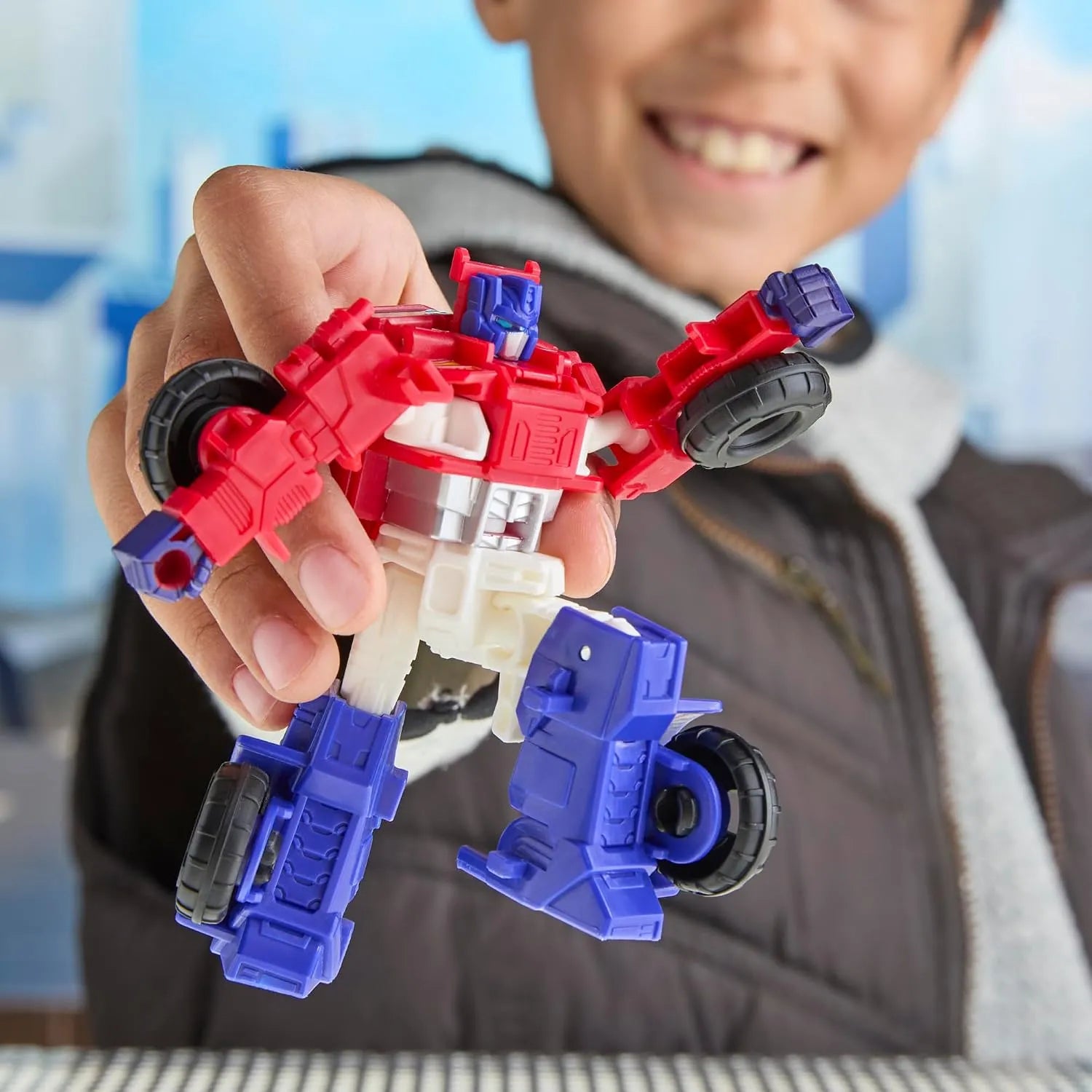 Transformers Cyberworld Optimus Prime Figure