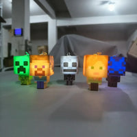 Minekraft Glow Buds LED Keychain