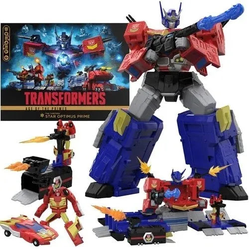 Transformers AoP Star Optimus Prime Leader Class Action Figure