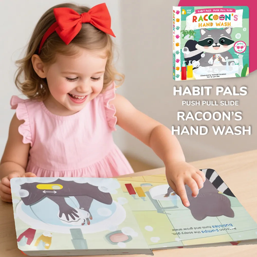 Raccoon’s Hand Wash Interactive Lift-the-Flap Board Book