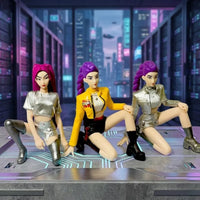 K-Pop Demon Hunters Kneeling Posture Figures