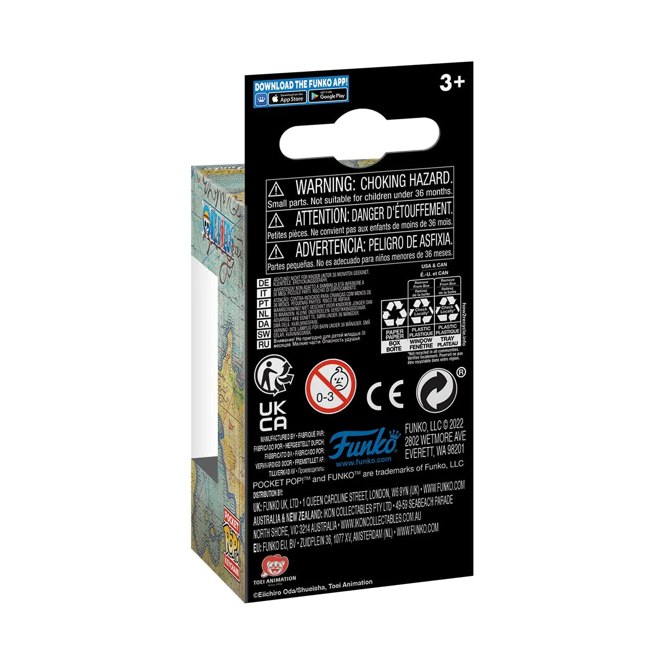 Funko POP Roronoa Zoro Keychain