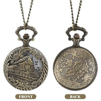Classic Elegance Pocket Watch Keychain