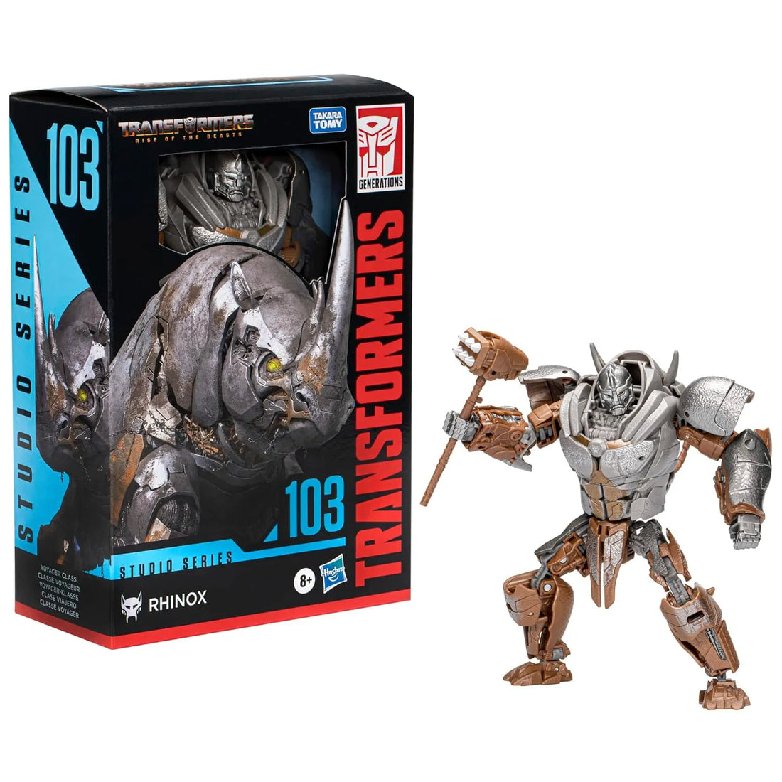 Transformers SS103 Voyager Class Rhinox Figure