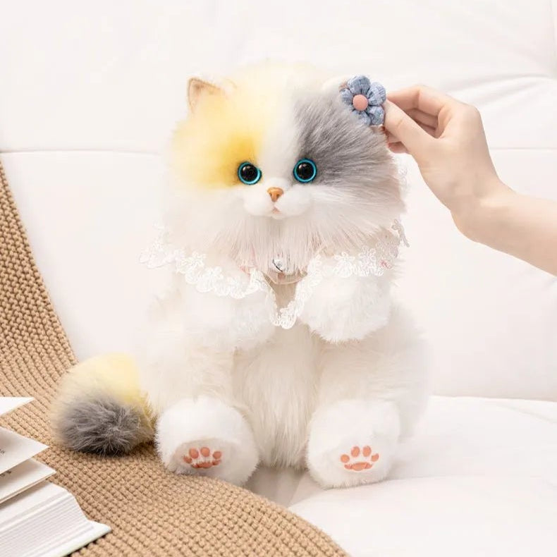 Bear Hugs Mini Ragdoll & Persian Cat Plush Backpack