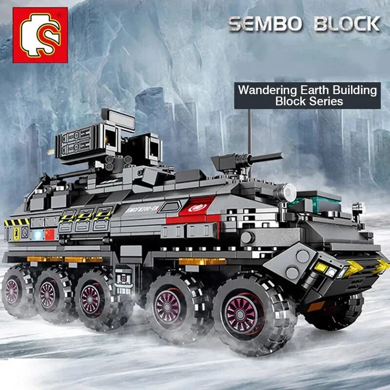 SEMBO Wandering Earth CN171 Carrier Building Blocks (811 Pics)