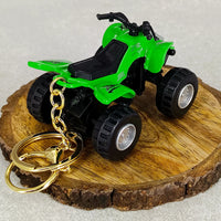 Desert Quad Trailblazer Bike Keychain