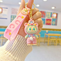 Blessed Luck Labubu 3D Keychain
