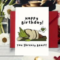 Happy Birthday You Shreksy Beast Birthday Card