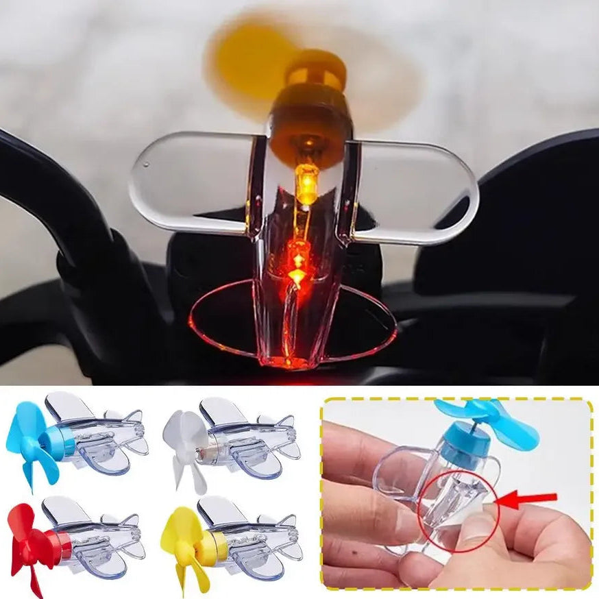 Aero-Glow Wind-Powered LED Vehicle Light