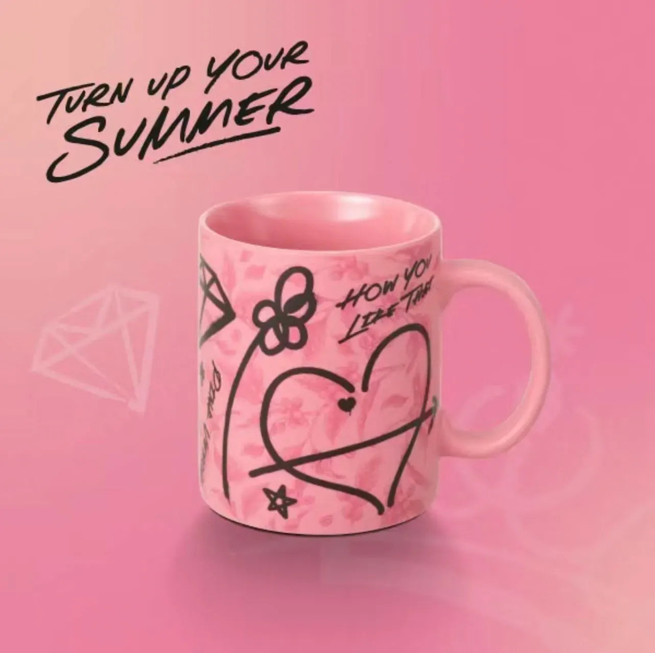 StarBX BlackPink Doodle Mug (12 oz)