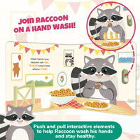 Raccoon’s Hand Wash Interactive Lift-the-Flap Board Book