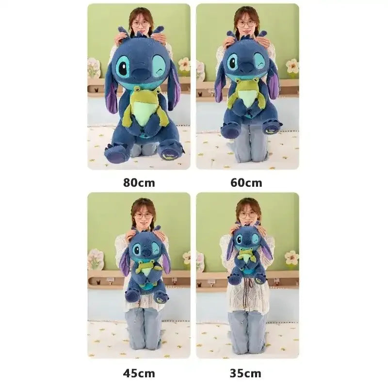 Cosmic Alien Frog Leap Cuddles Plush