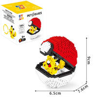 Pokemon Pet Elves Micro Building Blocks