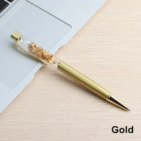 Golden Cascade Flakes Ballpoint Pen