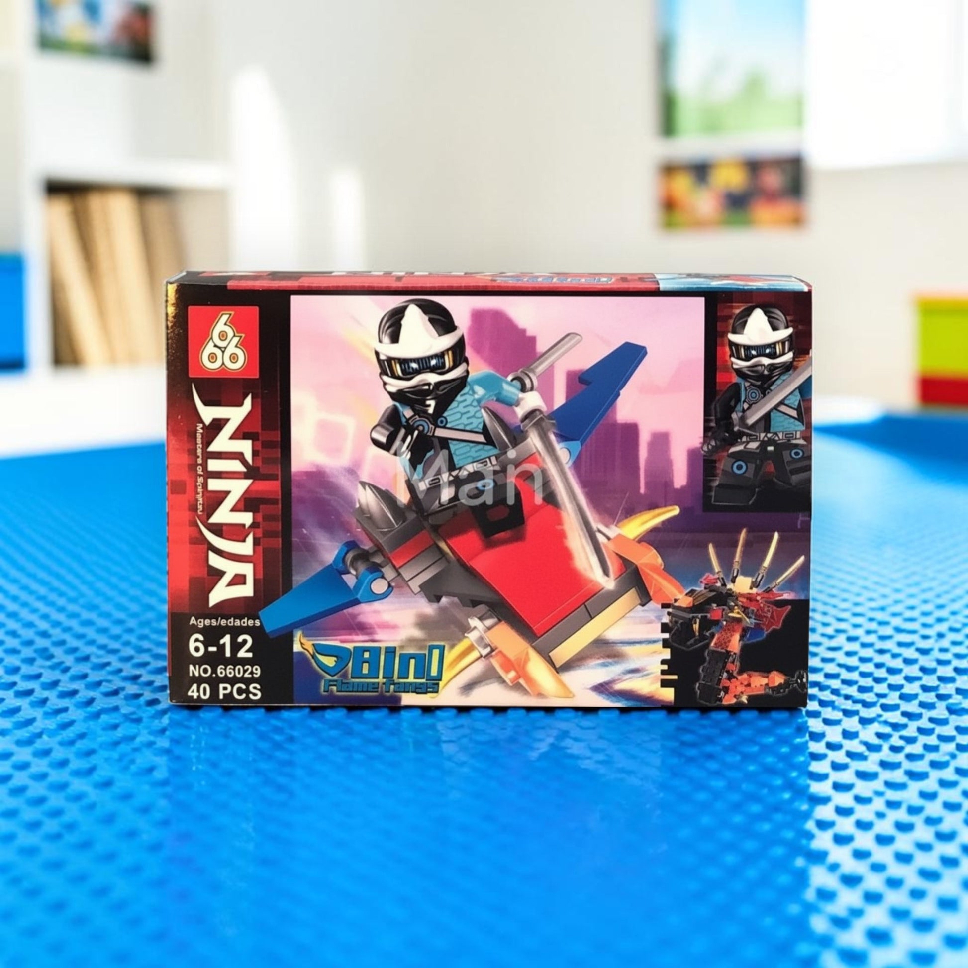 Ninja Masters of Spinjitzu Flame Fangs Building Blocks