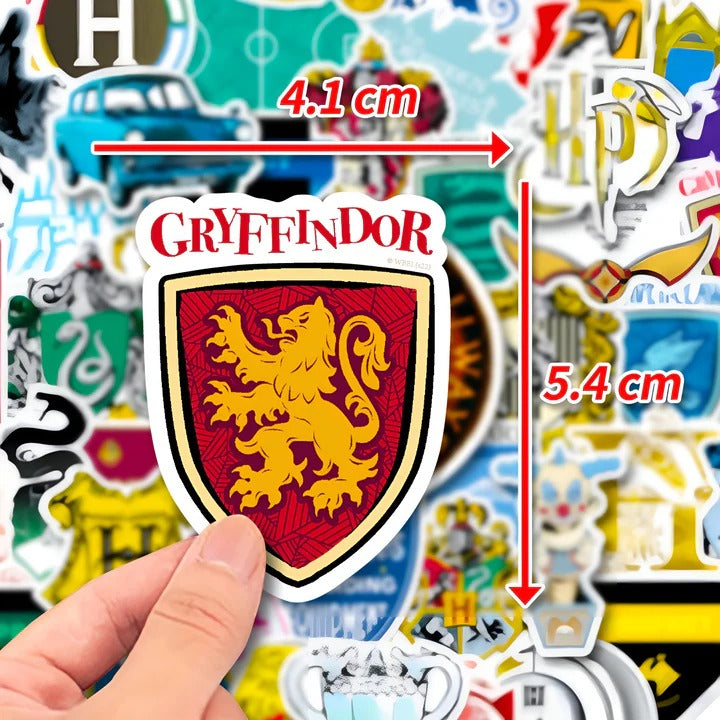 Harry Potter Hogwarts Sticker Pack (50 Pcs)