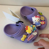 Hello Kitty Pastel Lavender Clogs