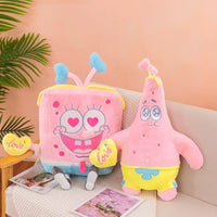 Patrick & SpongeBob Love Plushies