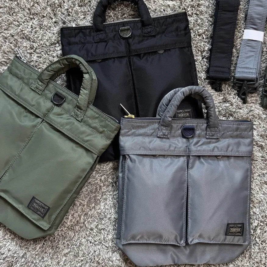 PORTER Tanker Short Two-Way Helmet Bag