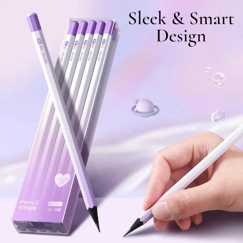 Nusign NS749-HB Grape Scent Pencil (Set of 10)