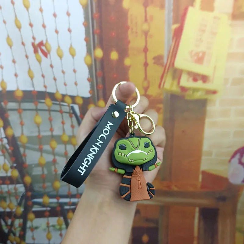 Moon Knight Crescent Crew Keychain