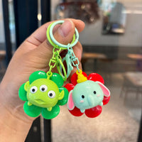 DZNY Rotating Flora Buddies Keychain