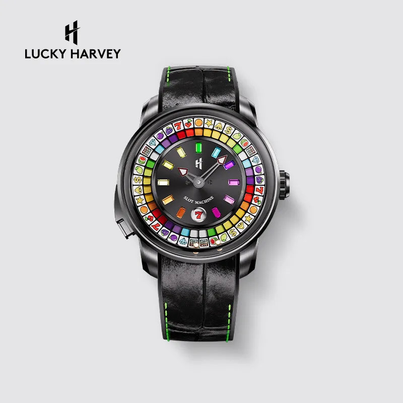 Lucky Harvey Real Time Player Slot Machine Watch