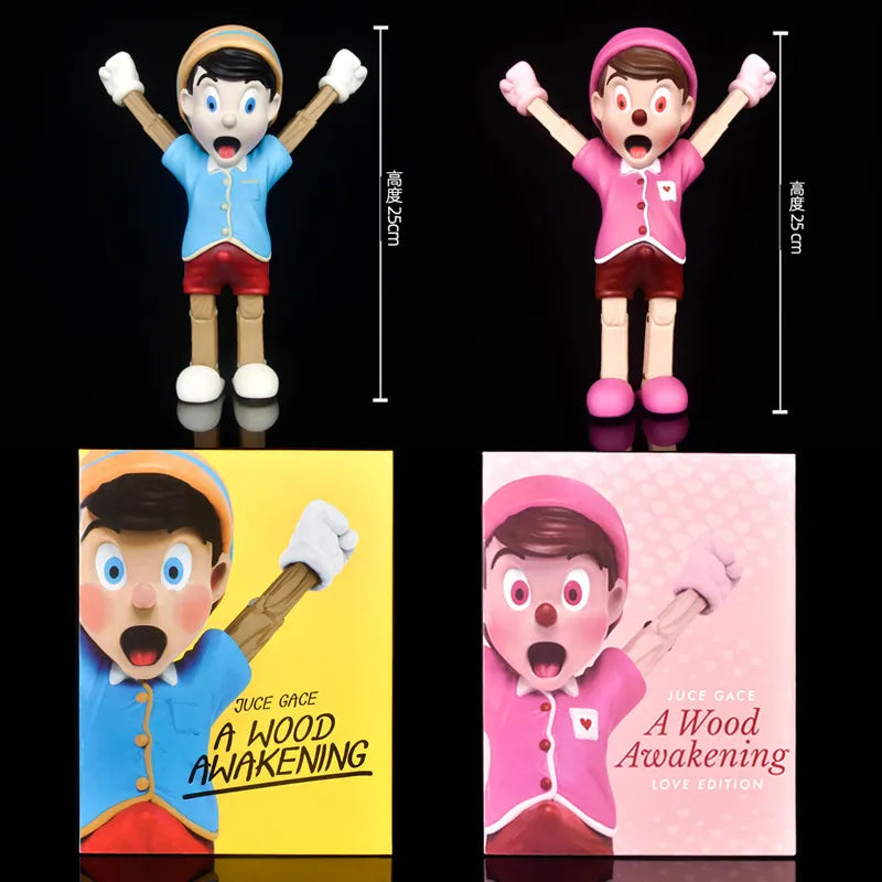 Juce Gace A Wood Awakening Pinocchio Figure (25 cm)