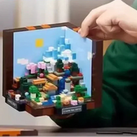 Minekraft Crafting Table Building Blocks (1195 Pcs)