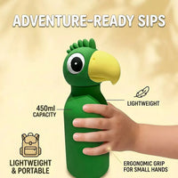 Afresh 365 3D Animal Head Double-Wall Insulated Bottle