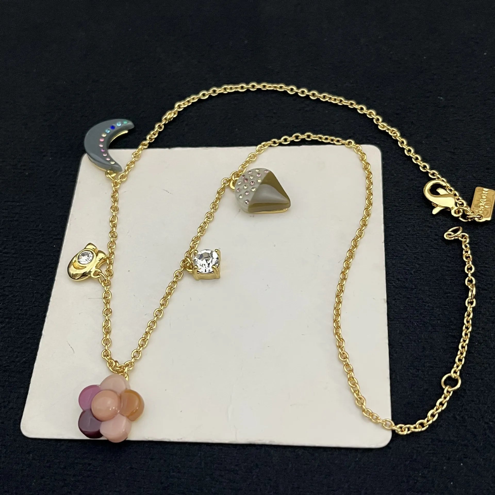 Trainer Luxe Starlight Blossom Charm Bracelet & Necklace