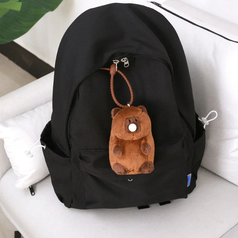 Capybara Bubble Blow Plush Keychain