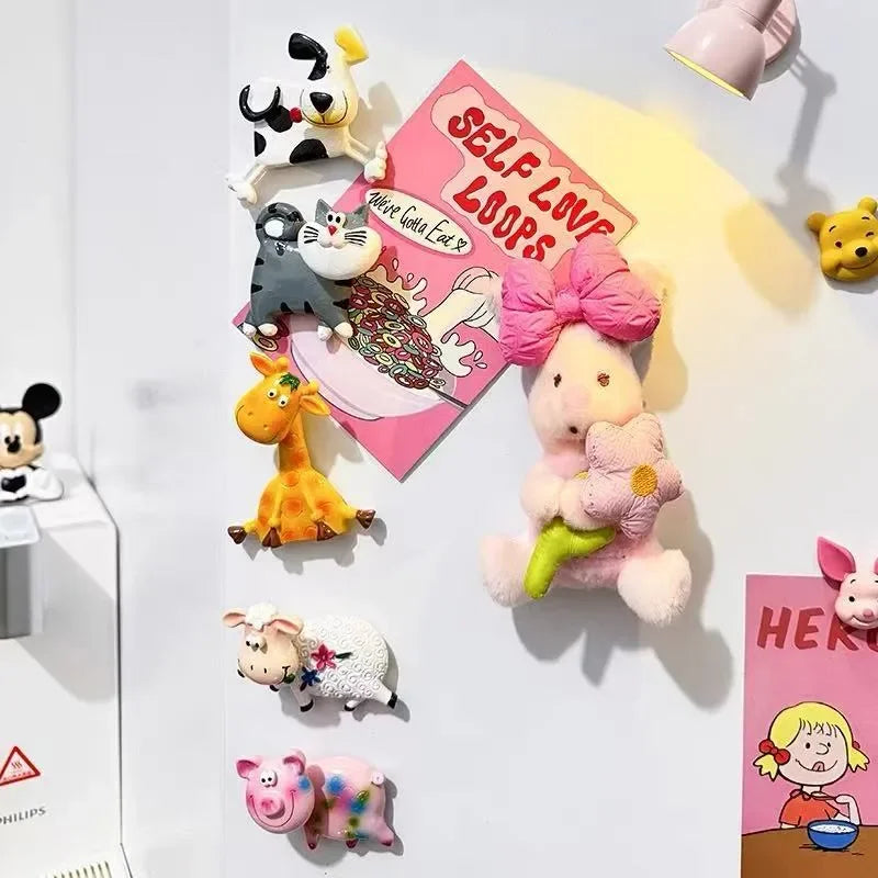 Bow Piglet Fridge Magnet