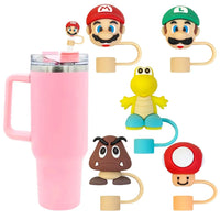 Mario Series Fancy Straw Capz