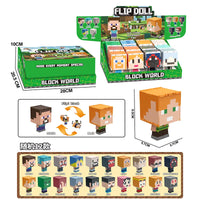 Minecraft Block World 2-in-1 Flip Doll