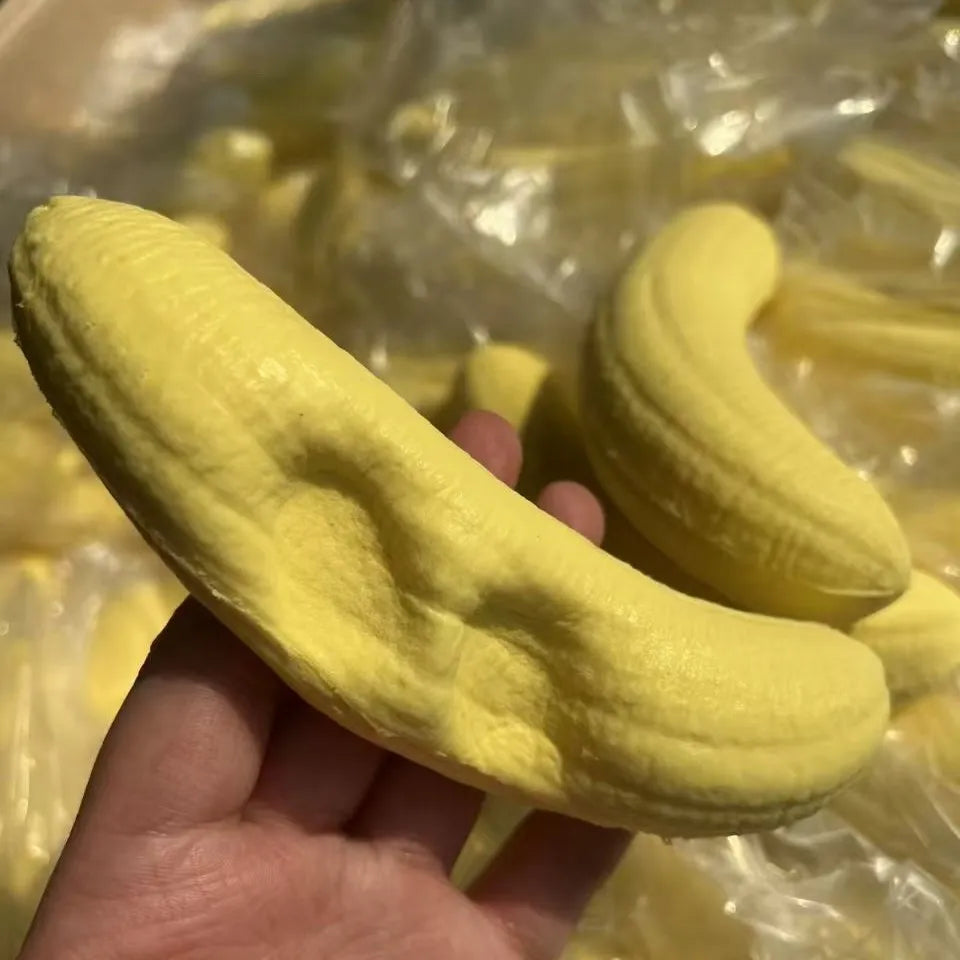 Peeled Banana Ultra Slow-Rising Squishy Toy